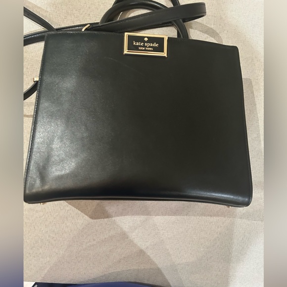 Kate Spade Black Leather handbag - Picture 1 of 8